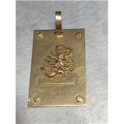 14kt Gold Scorpio Charm