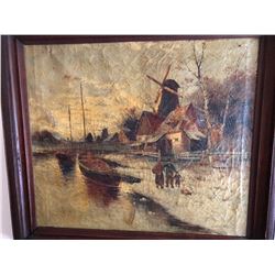 Van Swieten Oil Painting