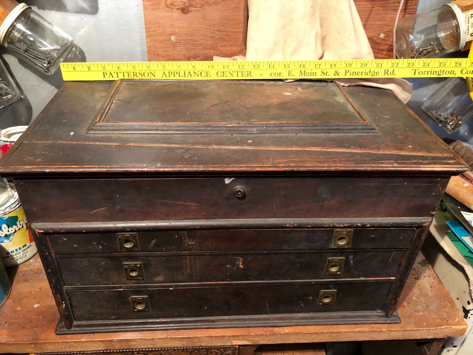 Early Wood Working Tool Chest