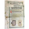 Image 1 : Chinese Imperial Government Honan Railway 5% Gold Loan of 1905 Pair of Issued Bonds