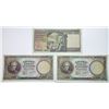 Image 1 : Bank of Greece. A Trio of Greek P-184 1950 5000 Drachmai Notes