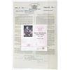 Image 1 : Poyaisian Land Grant, 1834 Certificate for 30 Acres (Of Jungle).