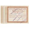 Image 1 : A.P.B. Investment Co. Ltd., 1950-1952 Group of 8 Cancelled Share Certificates