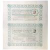 Image 1 : AgroBank (Agricultural Building Bank for Palestine) Ltd., 1936-1938 Pair of Issue Stock Certificate