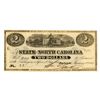 Image 1 : State of North Carolina, 1863, Obsolete Note with low Serial #33.