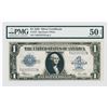 Image 1 : U.S. Silver Certificate Error Note, $1. Series of 1923, Fr-237, Speelman-White Sigs, PMG AU 50 EPQ.