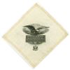 Image 1 : Louisiana Purchase Exposition 1904 BEP Engraved Silk Souvenir Handkerchief