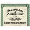 Image 1 : Buick Motor Company 1916 Sales Contract Specimen