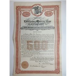 Eastern Motor Car Co., 1905 Bond