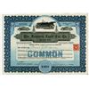 Image 1 : Fostoria Light Car Co., 1915 Stock Certificate
