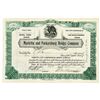 Image 1 : Marietta & Parkersburg Bridge Co., 1922, Issued Stock.