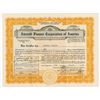 Image 1 : Aircraft Finance Corp. of America, 1929 Issued Stock Certificate
