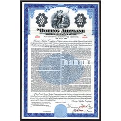 Boeing Airplane Co., 1958 Specimen Bond