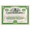 Image 1 : Moody's Investors Service, 1930s Specimen Stock Certificate