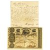 Image 1 : Commercial Bank of Columbia, South Carolina, 1844 Cancelled Stock Certificate