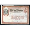 Image 1 : Mail and Express Co., 1890s Specimen Stock Certificate.