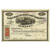 Image 1 : United States Freehold Land and Emigration Co., 1871 Stock Certificate