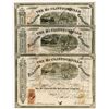 Image 1 : McClintockville Petroleum Co., 1864-1869 Trio of Cancelled Stock Certificate