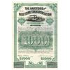 Image 1 : Hartford and New York Transportation Co., 1887 Issued Bond