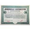 Image 1 : Jacksonville and Southwestern Railroad Co., 1903 Specimen Bond