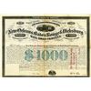 Image 1 : New Orleans, Baton Rouge & Vicksburg Rail Road Co., 1870 Cancelled Bond
