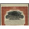 Image 1 : Washington County Railway Co. 1904 Specimen Bond.
