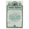 Image 1 : Baltimore and Drum Point Railroad Co., 1888 Issued Bond.