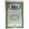 Image 1 : Butte, Anaconda & Pacific Railway Co. 1914 Specimen Bond.