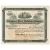 Image 1 : Whippany River Railroad Co., 1896 Issued Stock Certificate