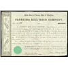Image 1 : Flushing Rail Road Co., 1855 7% Bond.
