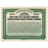 Image 1 : New York City Railway Co. Metropolitan Street Railway Co., 1908 $1000 Proof Bond