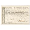 Image 1 : Union Springs & Levanna Plank Road Co., 1853 Issued Stock Certificate