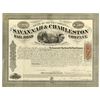Image 1 : Savannah & Charleston Railroad Co., 1869 Issued Bond
