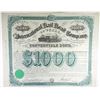 Image 1 : International Rail Road Co. of Texas, 1872 Issued Bond