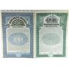 Image 1 : Union Pacific Railroad Co., 1907 & 1908 Specimen Bond Pair.