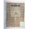 Image 2 : San Francisco City Stock 1851 Gold Rush Era Pair of $1000 Bonds Signed By John Geary