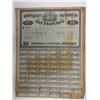 Image 1 : Bond of the City and County of San Francisco, 1858, Gold Rush Era City Bond