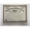 Image 1 : Virginia & Truckee Rail Road Company Bond Signed By William Sharon