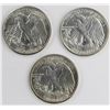 Image 2 : 3-WALKING LIBERTY HALF DOLLARS