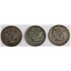 Image 2 : LOT OF THREE STANDING LIBERTY QUARTERS