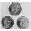 Image 2 : 3-- AMERICAN SILVER EAGLES