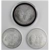 Image 2 : 3- AMERICAN SILVER EAGLES: