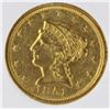 Image 1 : 1851-C $2.50 GOLD LIBERTY
