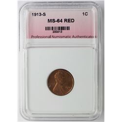 1913-S LINCOLN CENT