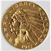 Image 1 : 1911 $5 GOLD INDIAN