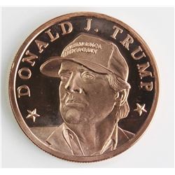 40 - 1 OZ. COPPER DONALD TRUMP ROUNDS