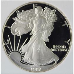 1987-S AMERICAN SILVER EAGLE