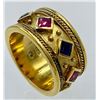 Image 2 : STERLING SILVER RING - ETRUSCAN DESIGN