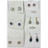 Image 1 : LOT OF SIX PAIRS STERLING SILVER EARRINGS