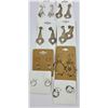 Image 1 : LOT OF EIGHT PAIRS OF STERLING SILVER EARRINGS